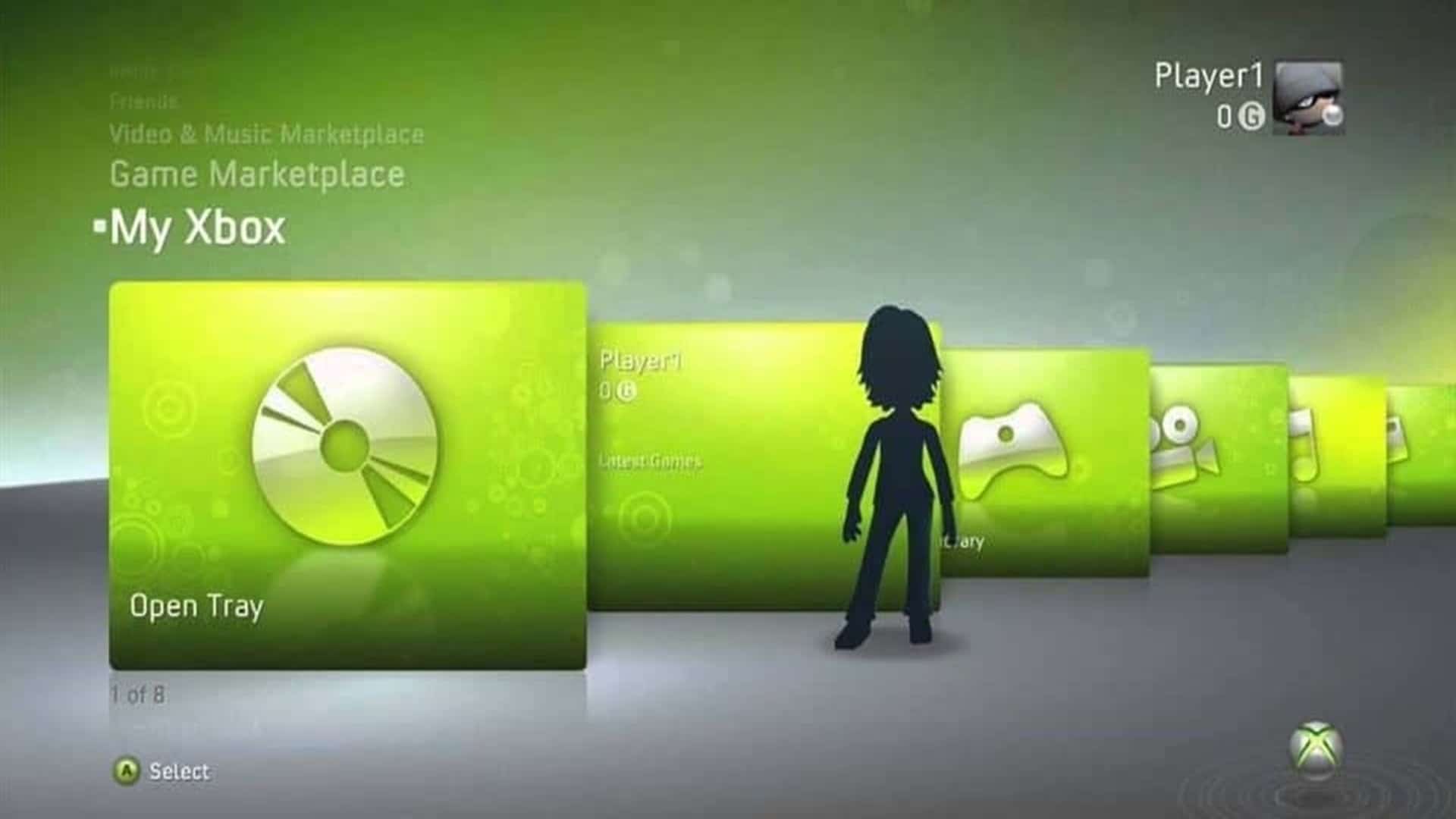 Xbox Series X obtiene el fondo dinámico de Xbox 360, GamersRD