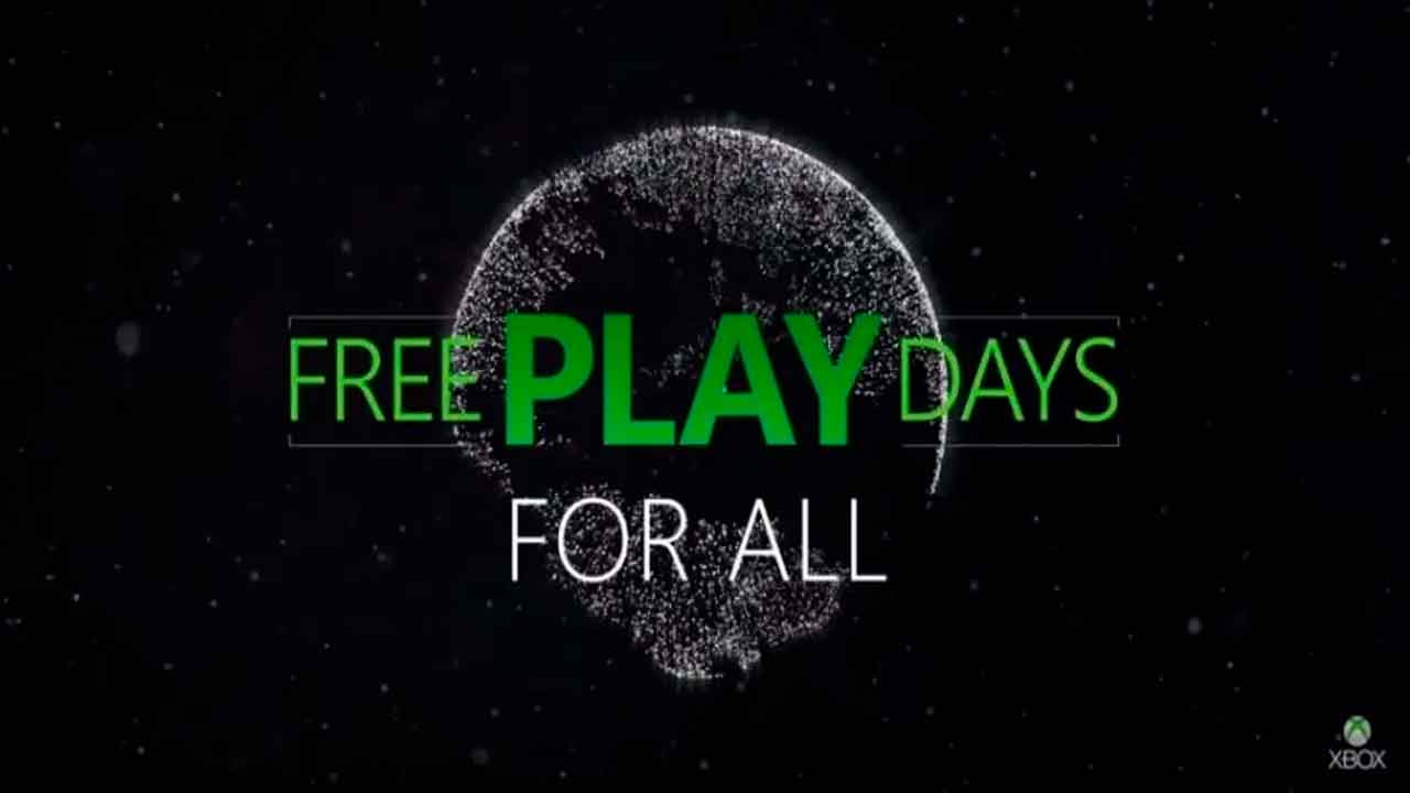 Xbox Free Play Days, Xbox, GamersRD