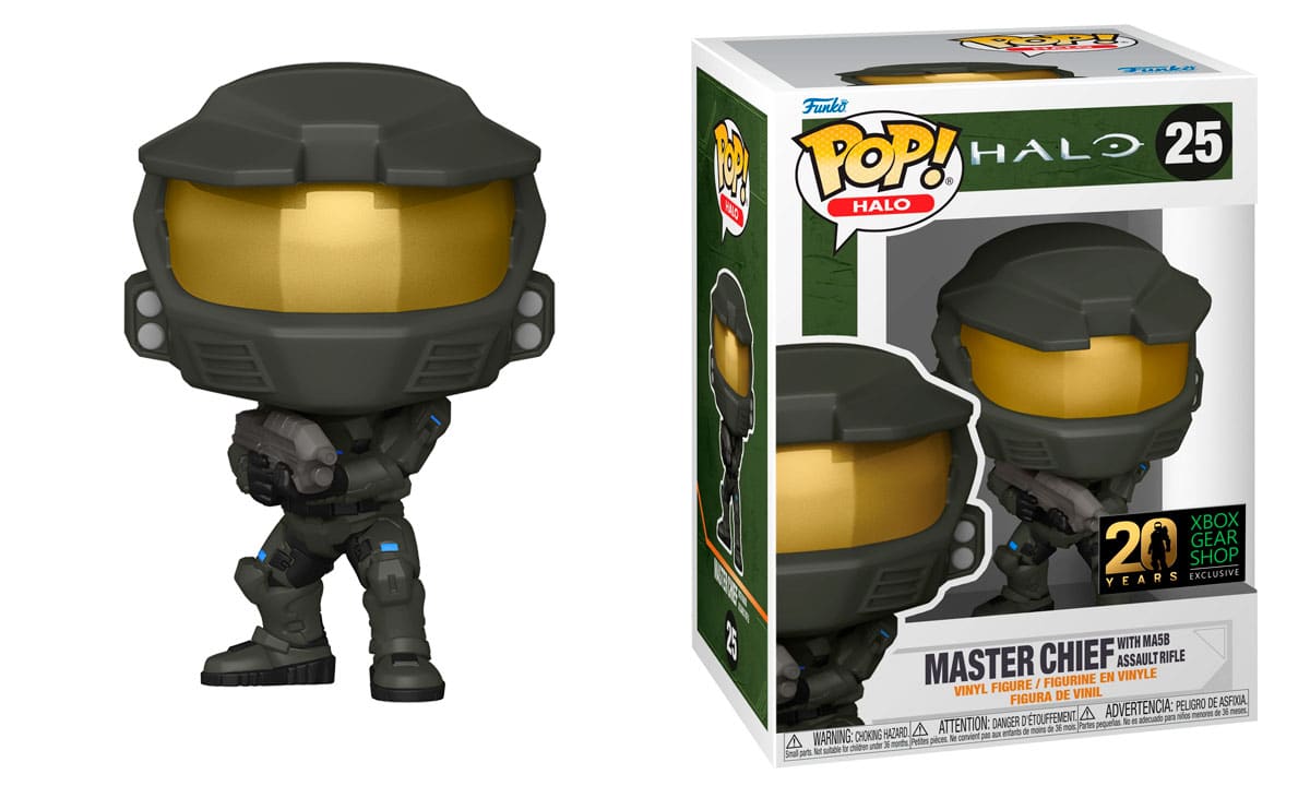 ¿Amante de los Funko Pop? Pues Master Chief recibirá una edición limitada por el vigésimo aniversario de Halo