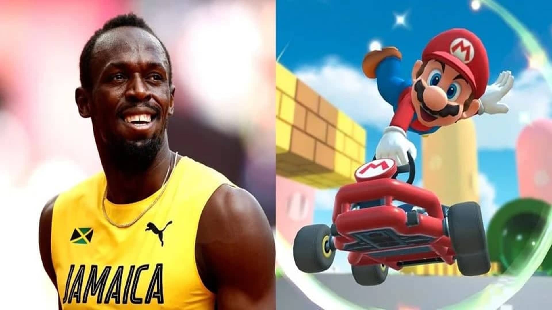 El medallista olímpico Usain Bolt revela que es un gran fan de Mario Kart, GamersRD