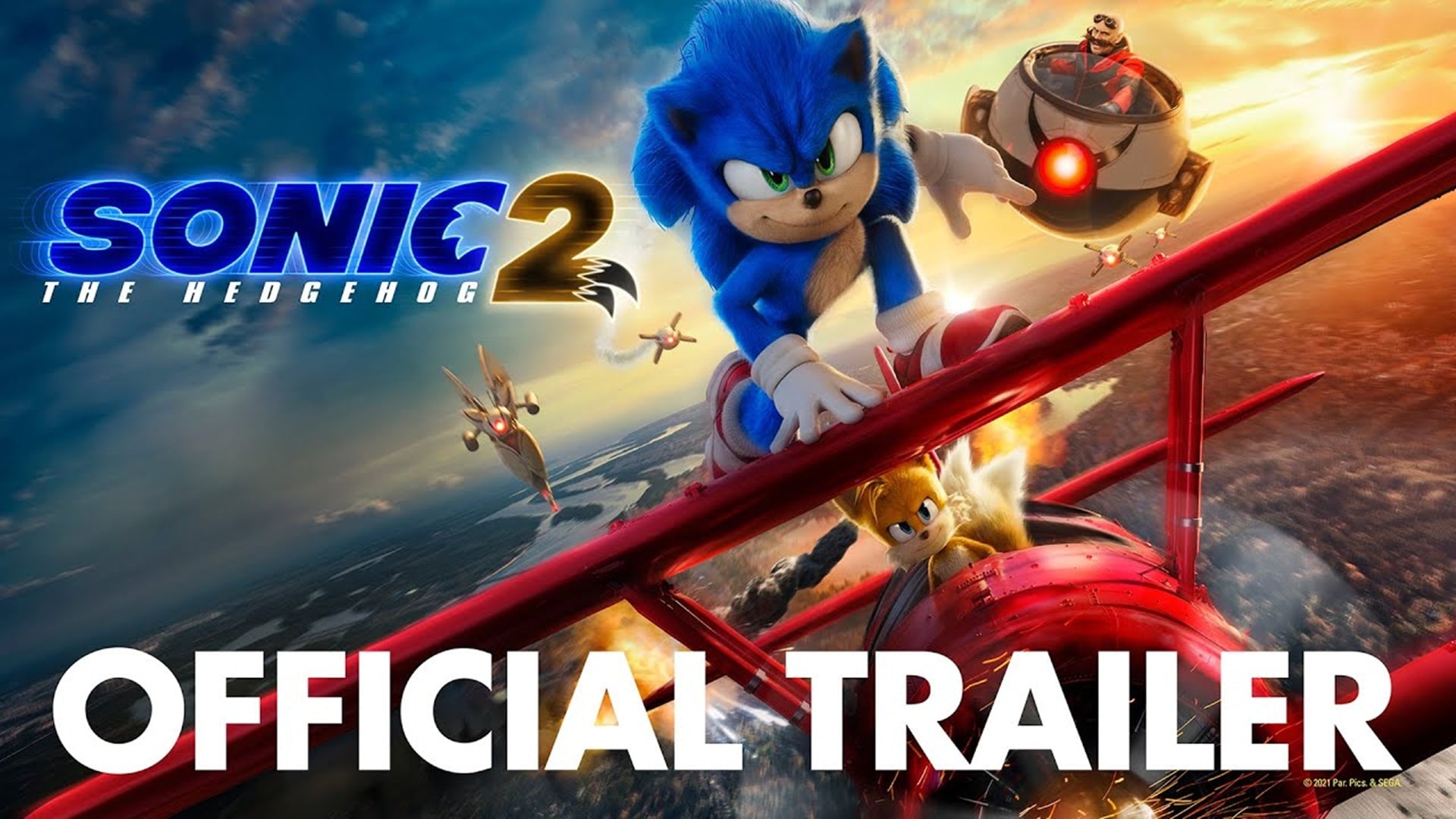 Se revela el tráiler oficial Sonic The Hedgehog 2 en The Game Awards 2021, GamersRD