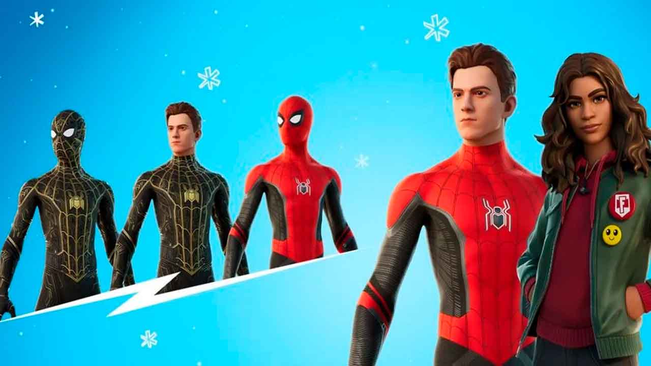 Fortnite agrega a Spider-Man de Tom Holland y a MJ de Zendaya