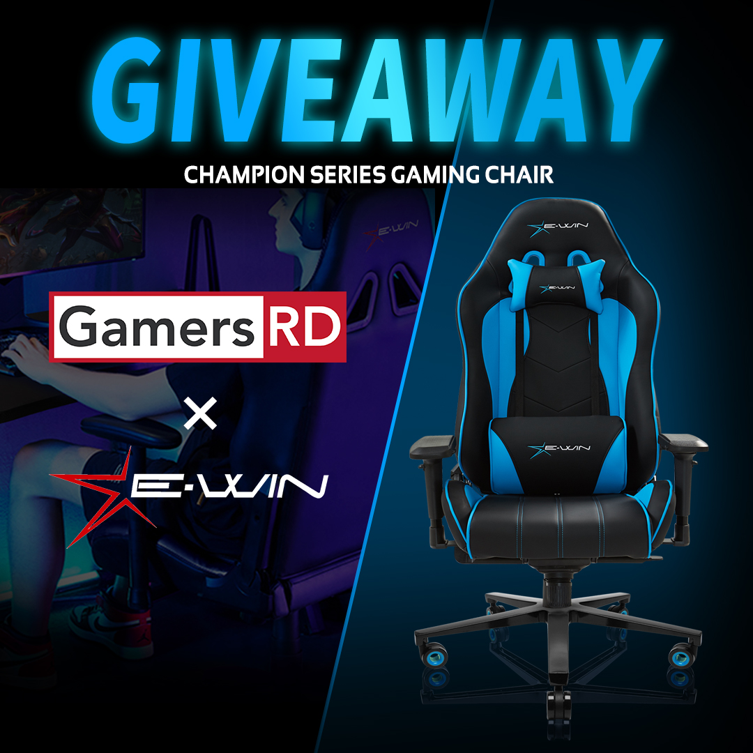 GamersRD & E-Win Racing te regalan una silla gamer GIVEAWAY