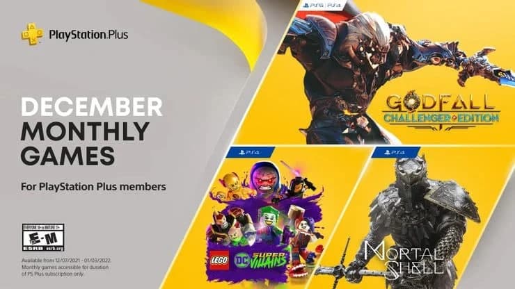 Los juegos gratuitos de PS Plus para Diciembre de 2021 ya están disponibles, GamersRD