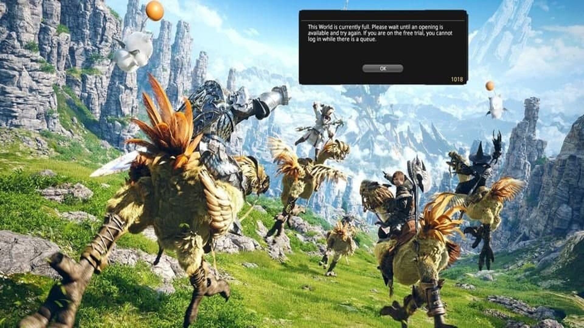 Los jugadores de prueba gratuita de Final Fantasy 14 pueden tener problemas para iniciar sesión por un tiempo, GamersRD