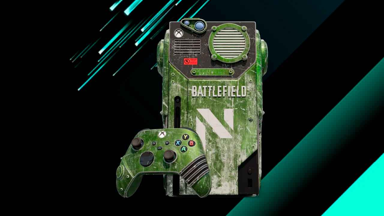 Microsoft Rewards regala una Xbox Series X con temática de Battlefield 2042
