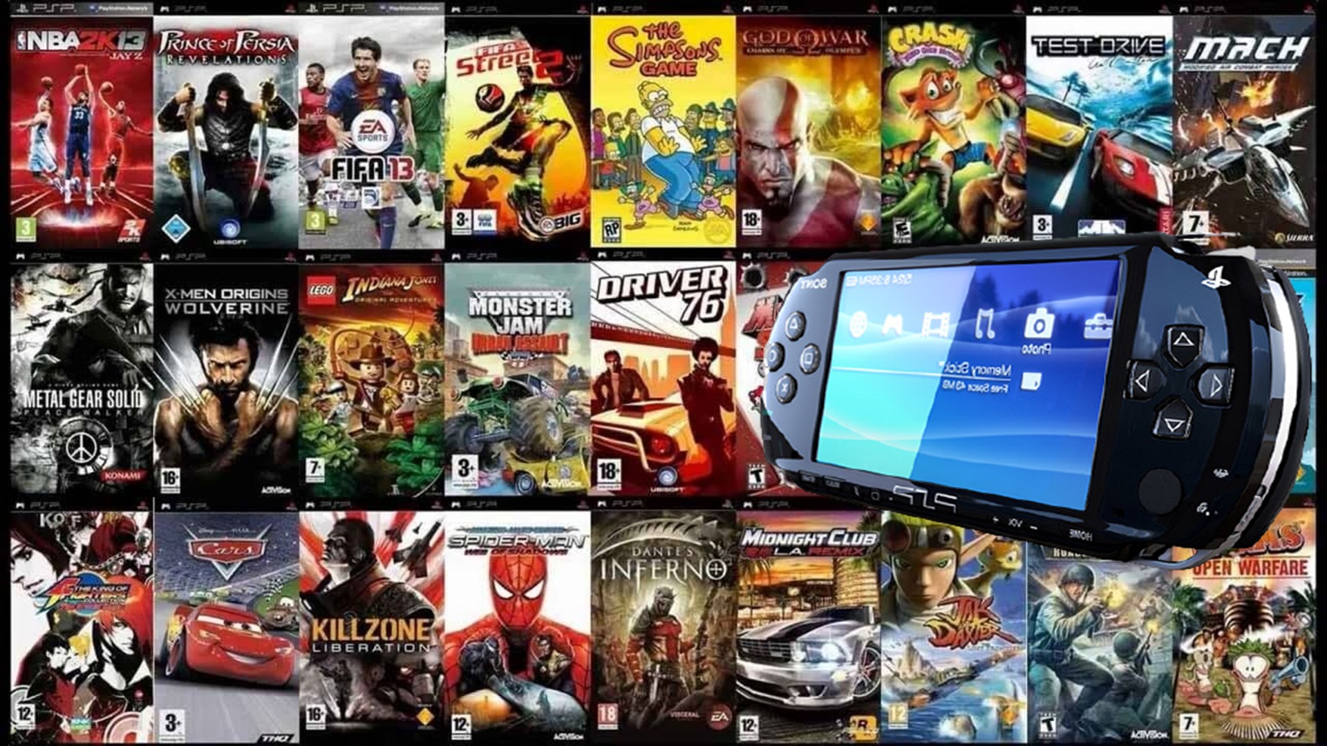 Top 10 mejores juegos de PSP, GamersRD