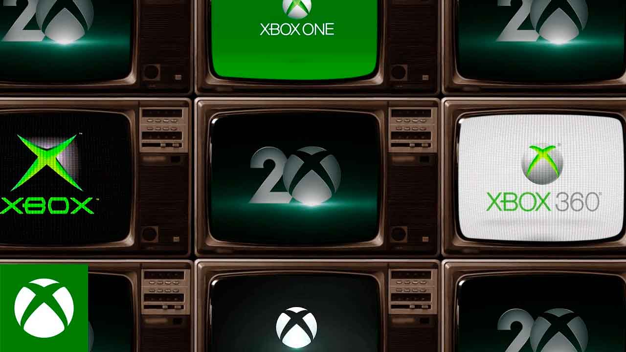 Xbox nos presenta un nuevo trailer de '20 Years of Play', en celebración a su 20 aniversario