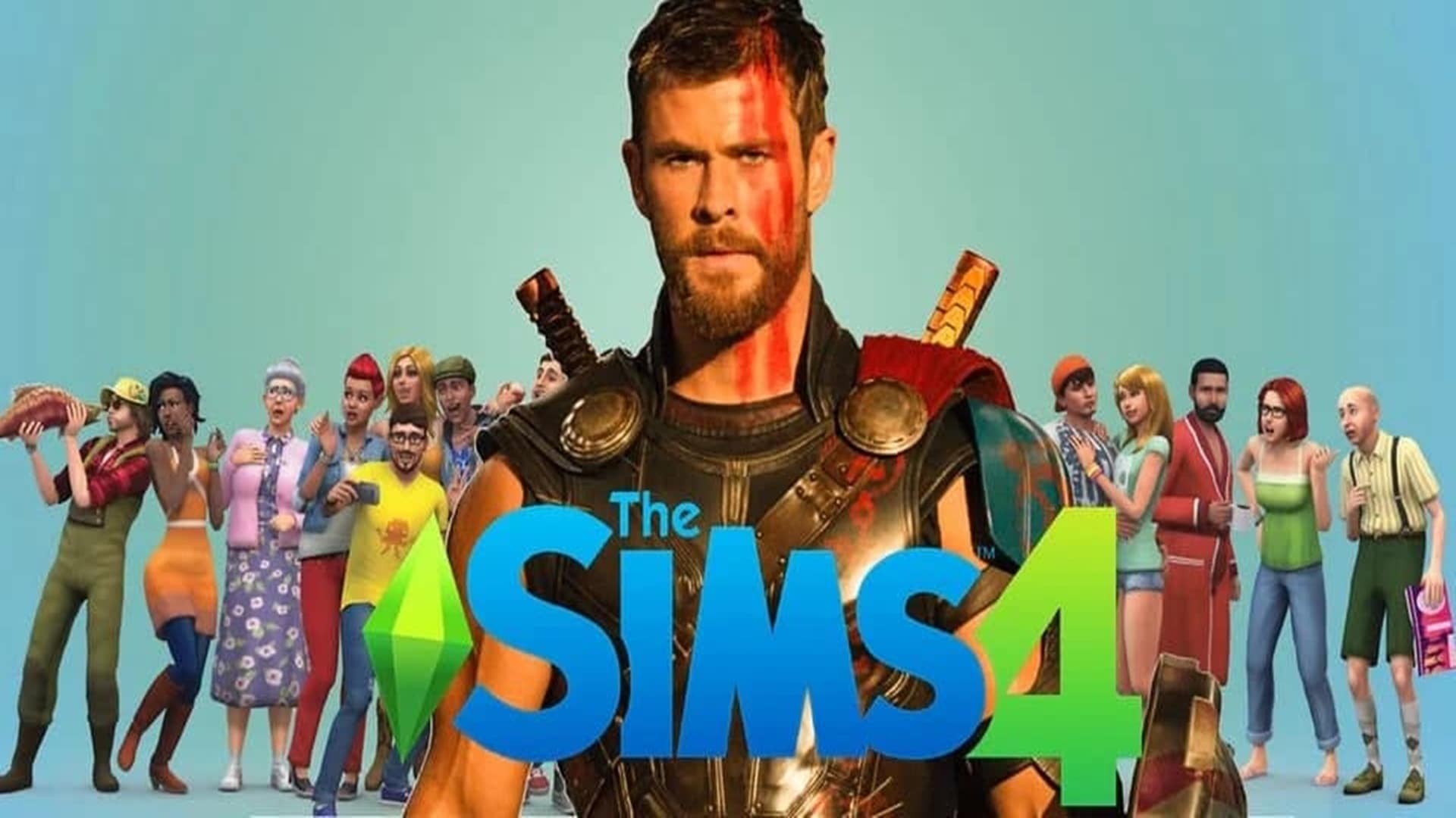 El jugador de Los Sims 4 crea a Chris Hemsworth súper preciso en el juego, GamersRD