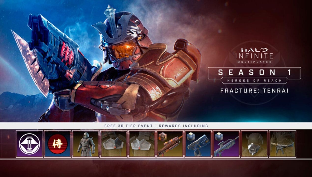 Estos serán los cambios que tendrá el evento de Halo Infinite, Fracture Tentai