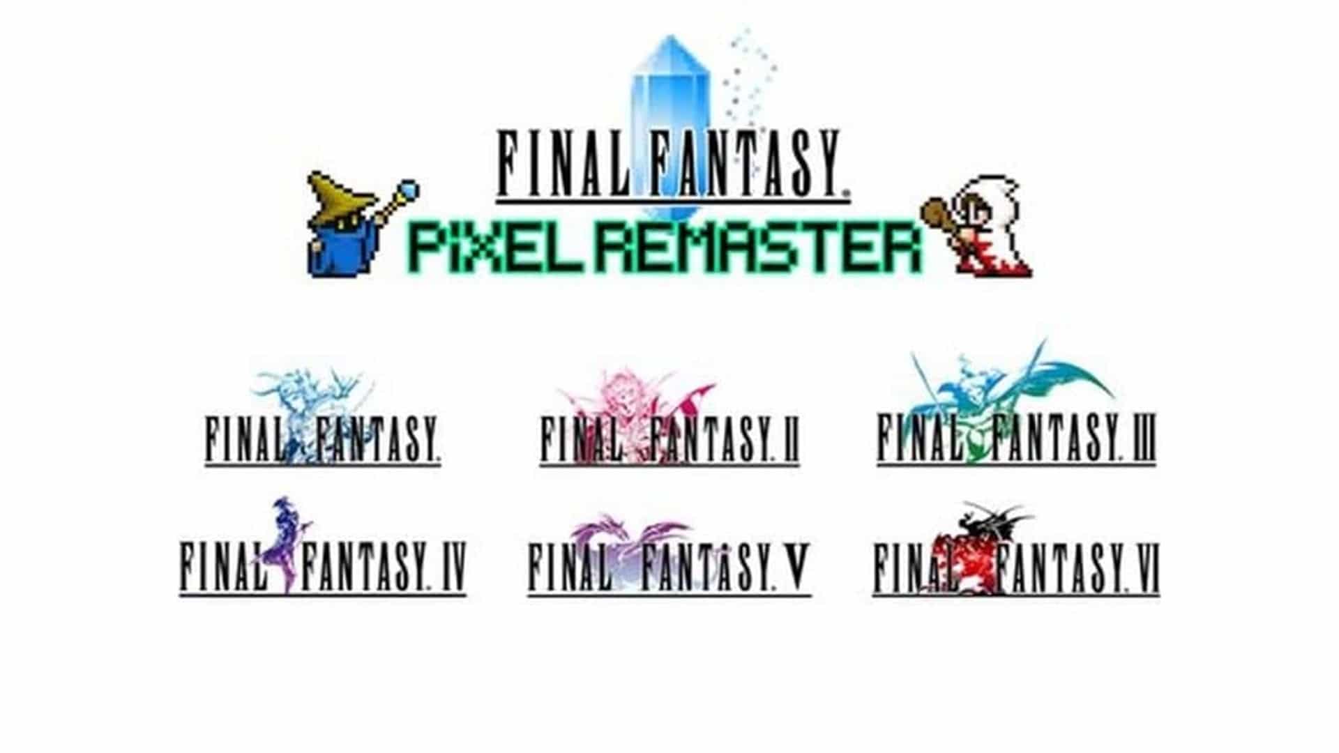 Final Fantasy Pixel Remaster se lanzará para Switch en 2022, según rumor, GamersRD