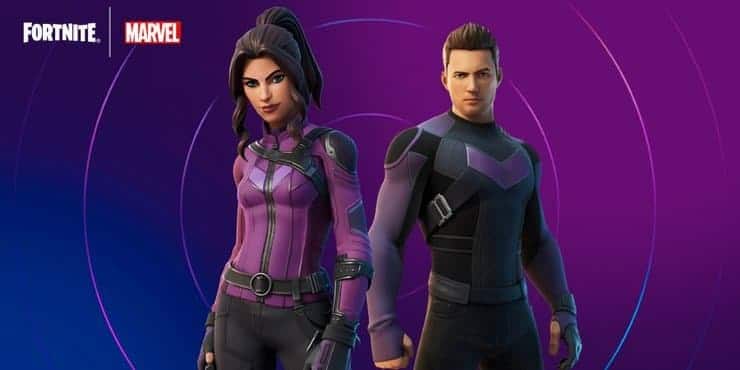 Fortnite revela las skins de Clint Barton y Kate Bishop de la serie Hawkeye de Disney+, GamersRD.