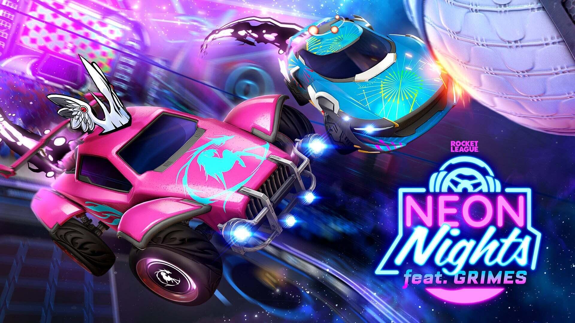Grimes encabeza el evento Neon Nights de Rocket League a partir del 26 de enero, GamersRD