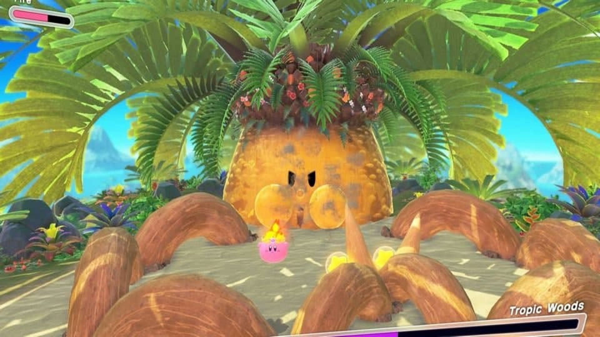 Las capturas de pantalla de Kirby and the Forgotten Land muestran las peleas de jefes, GamersRD