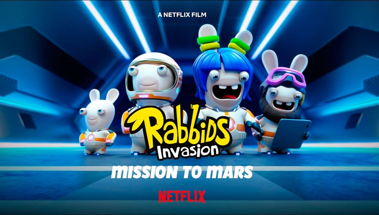 Rabbids Invasion: Mission to Mars llega a Netflix el próximo mes