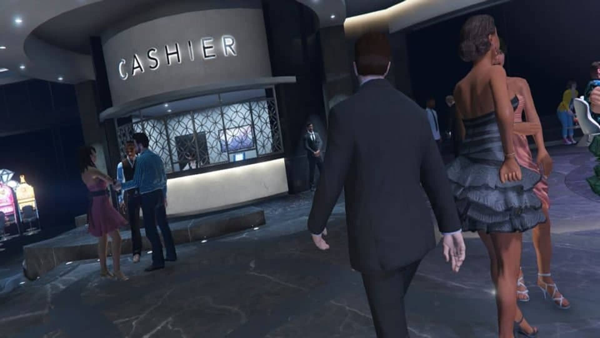 Un jugador de GTA Online encuentra al monstruo del Lago Ness en el estacionamiento del Diamond Casino, GamersRD