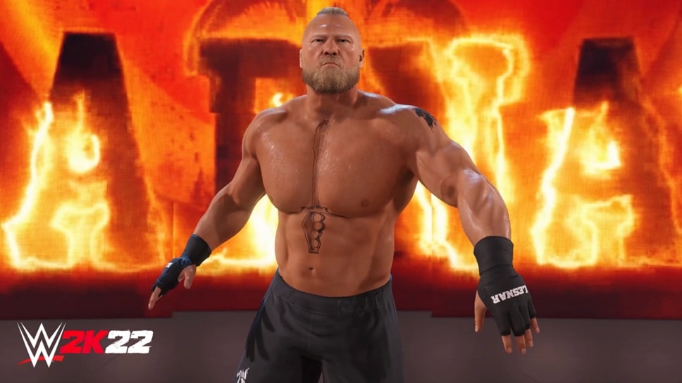 WWE 2K22 Brock Lesnar, GamersRD