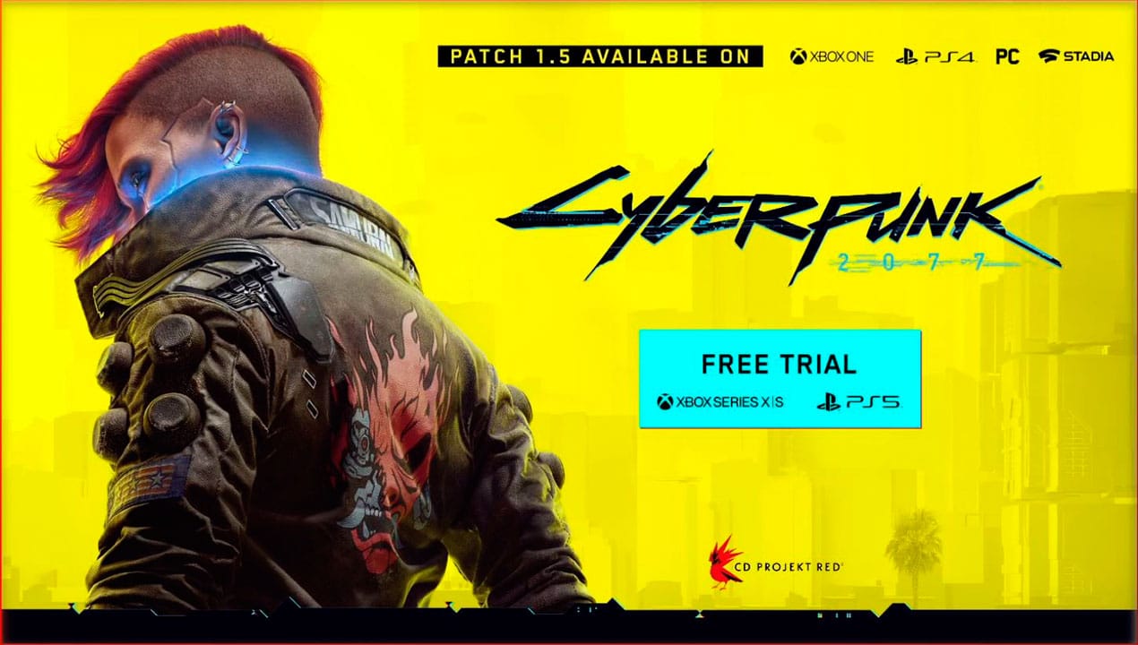Cyberpunk 2077 ofrece una prueba gratuita de 5 horas en PS5 y Xbox Series X