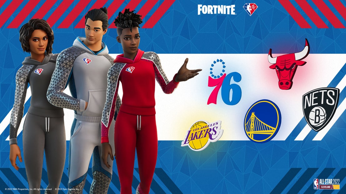 La NBA llega a Fortnite para celebrar la temporada del 75 Aniversario y el All-Star de la NBA 2022, GamersRD