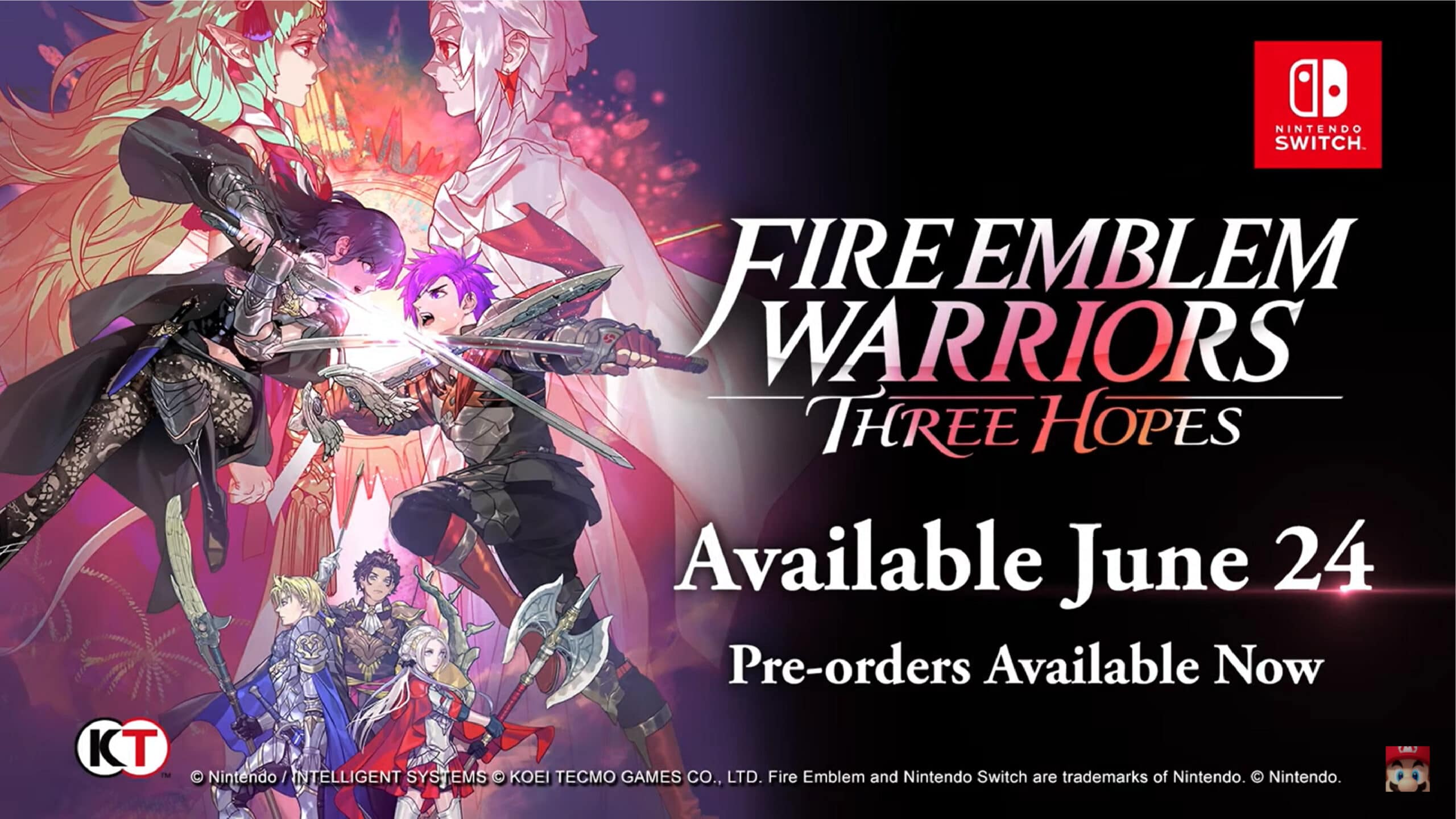 Nintendo anuncia Fire Emblem Warriors: Three Hopes