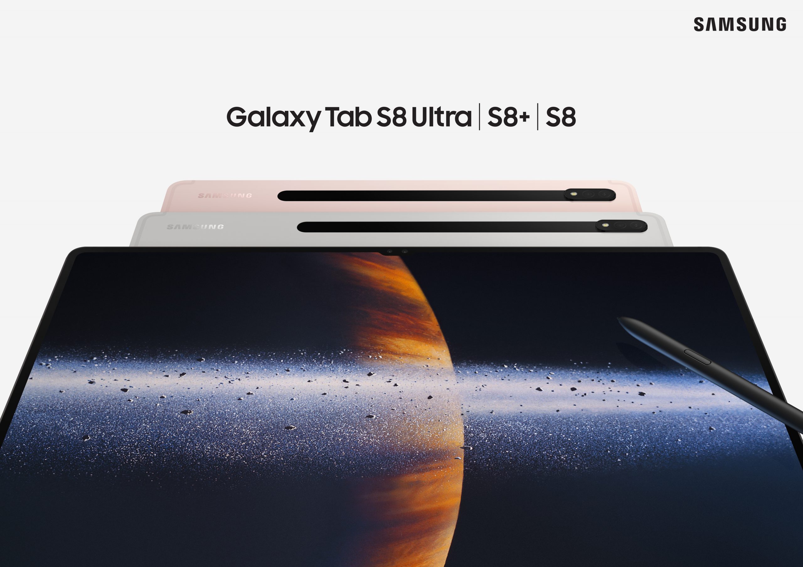 Samsung presenta las tabletas Galaxy Tab S8 y S8+ GamersRD
