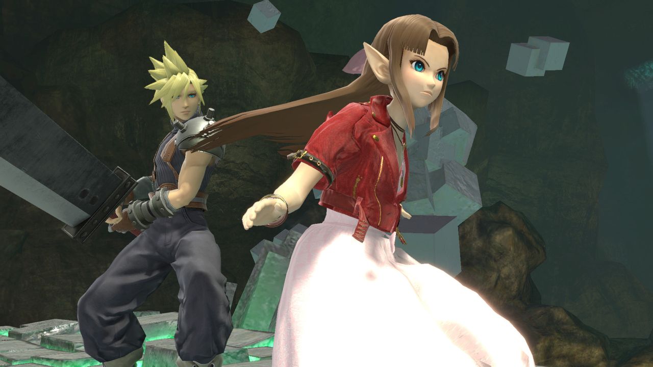 Super-Smash-Bros-Ultimate-Aerith-Mod-With-Cloud-GamersRD