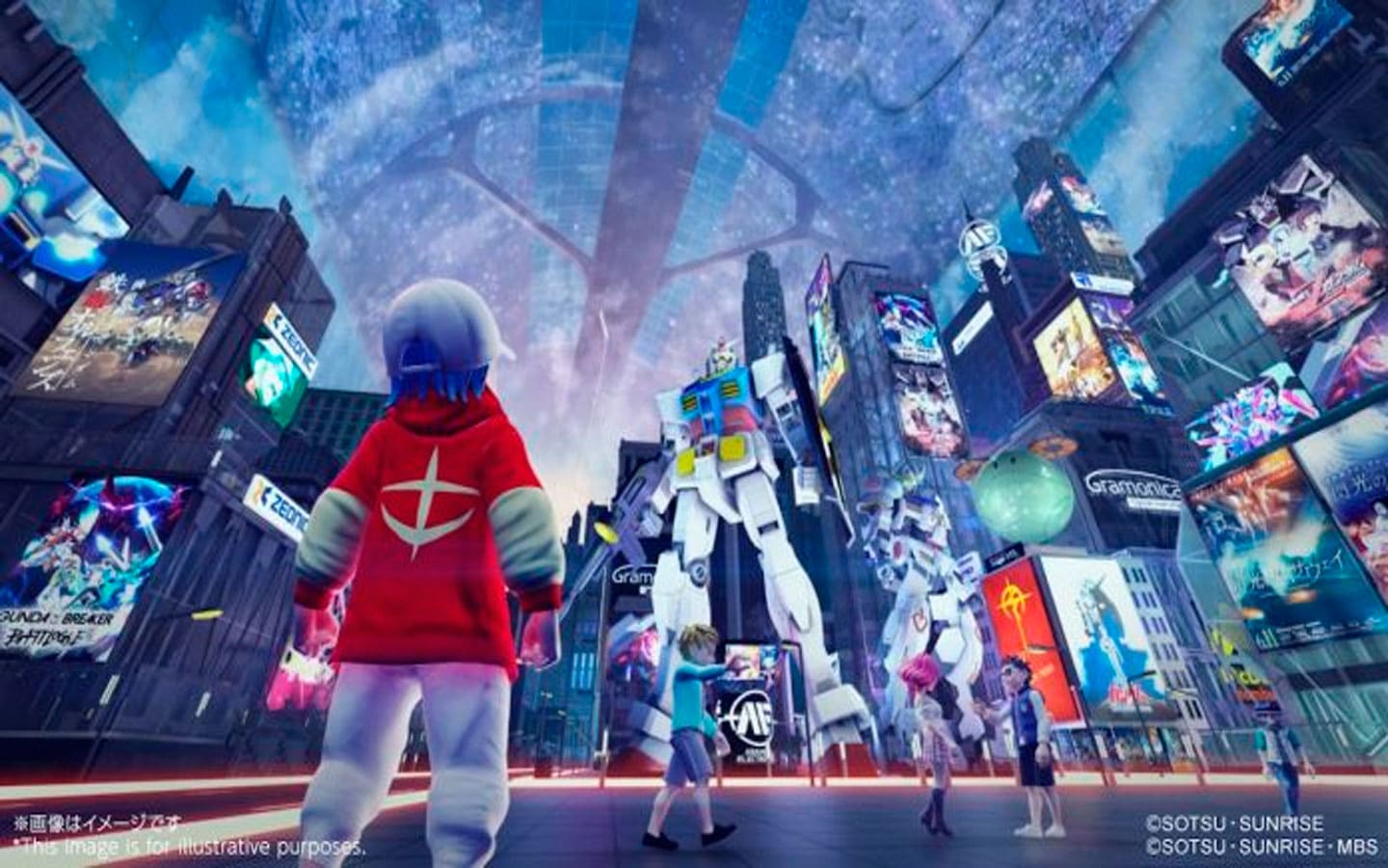 Bandai Namco revela su nuevo metaverso inspirado en Gundam