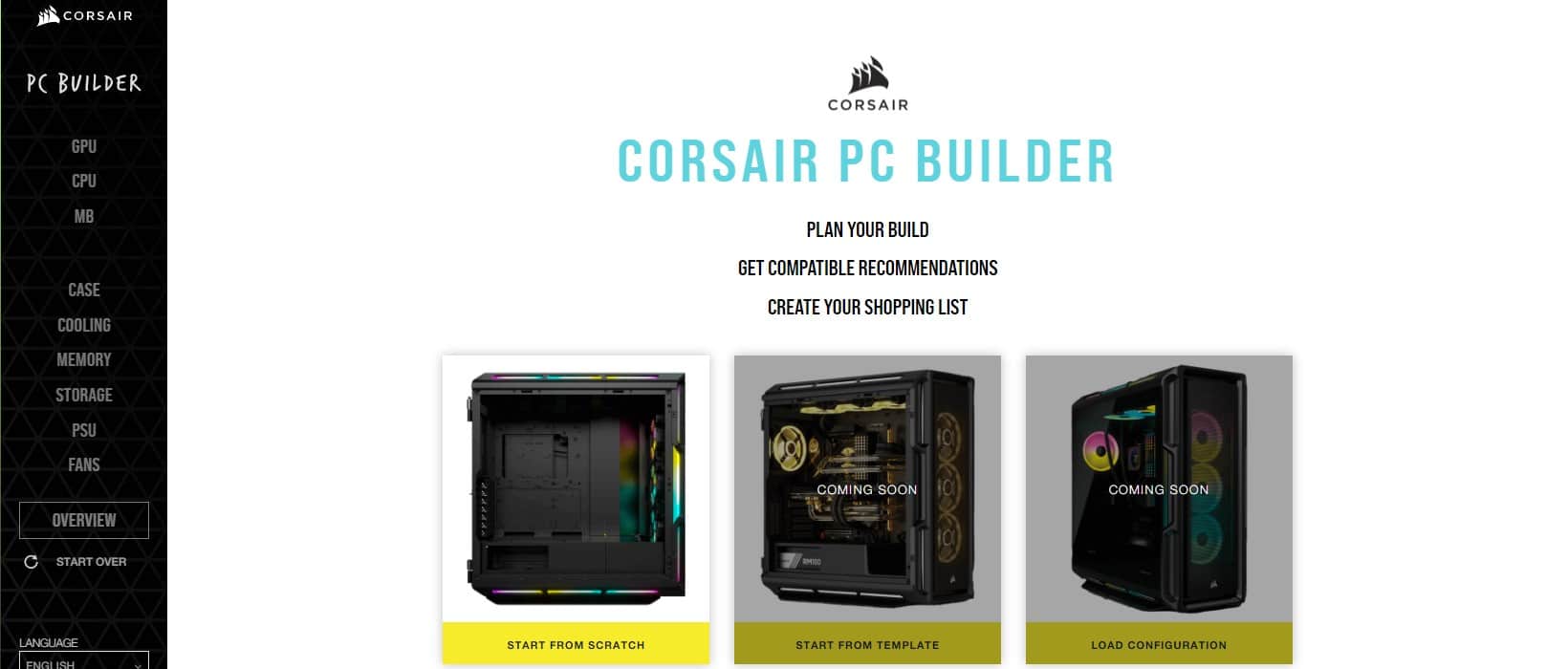 Corsair PC Builder, GamersRD