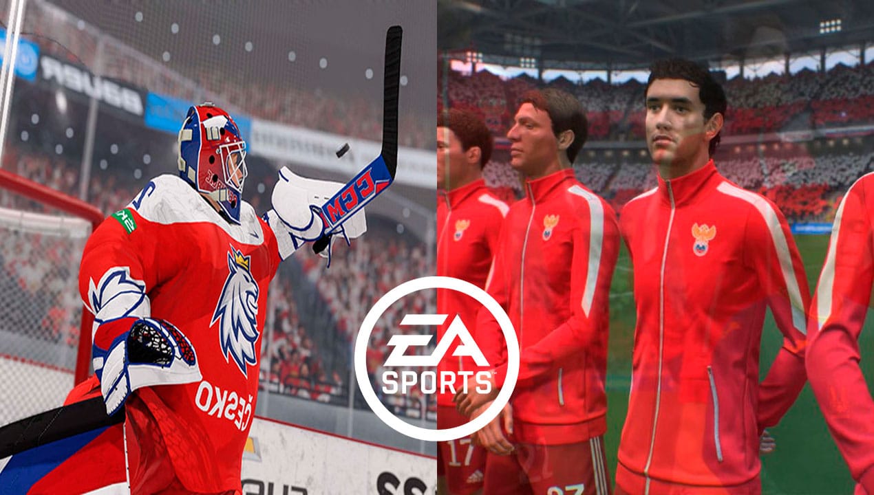 EA ha eliminado a los clubes y jugadores rusos en FIFA y NHL 22