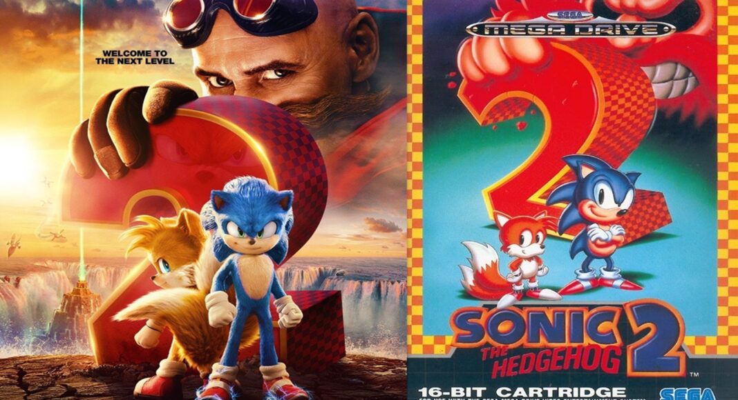 El nuevo poster de la película Sonic the Hedgehog 2 es una referencia a Sonic 2 de Sega Genesis, GamersRD