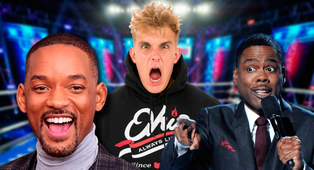 Jake Paul ofrece $15 millones de dólares para que Will Smith y Chris Rock peleen en su próximo evento