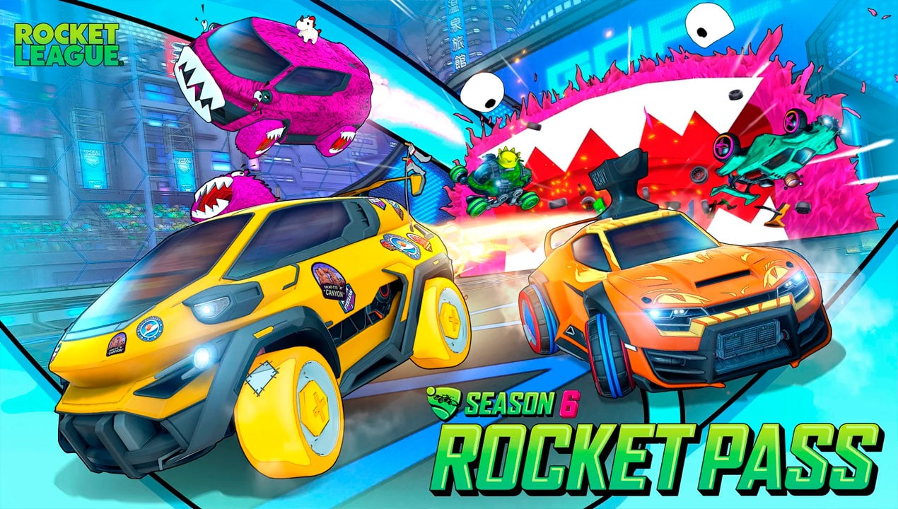 Rocket League vuelve con un aspecto caricaturesco en por su Sexta Temporada, GamersRD