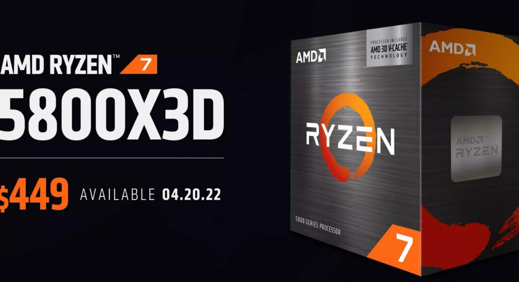 Ryzen 7 5800x3d anunciado gamersrd