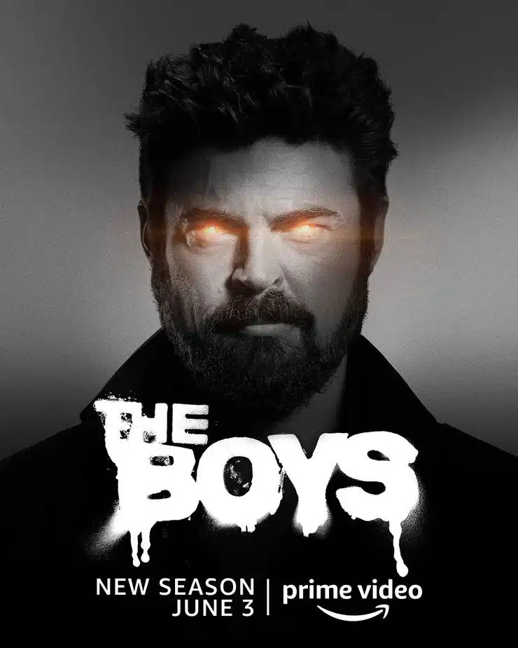 The-Boys-season-3-poster-Billy-Butcher-heat-vision-GamersRD