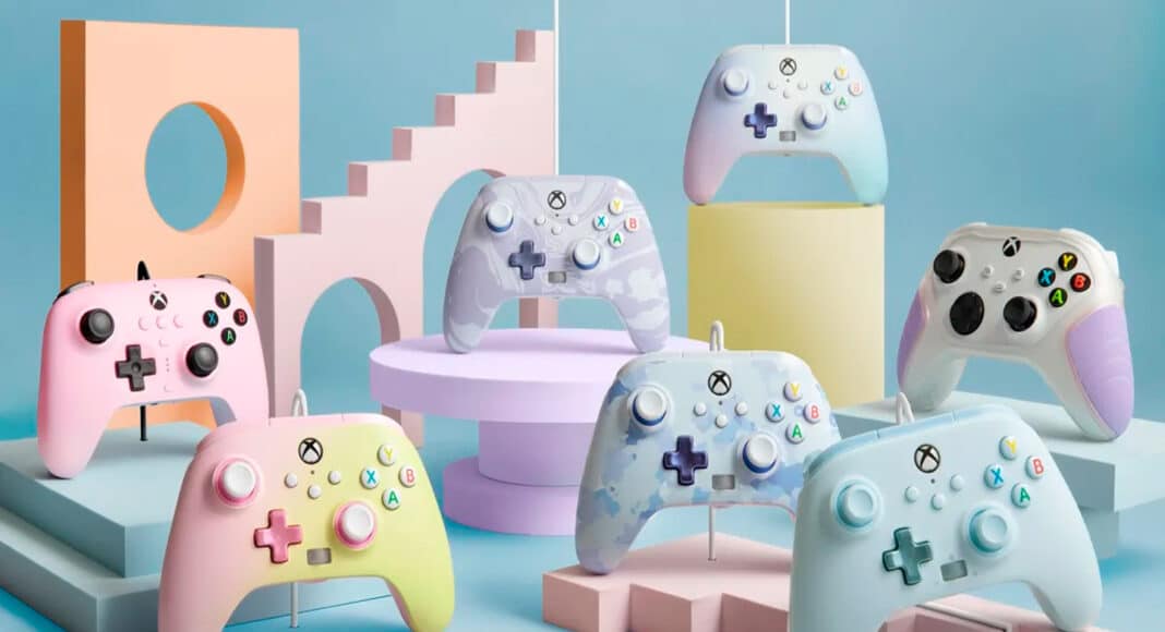 Xbox presenta una nueva y elegante gama de mandos alámbricos color pastel