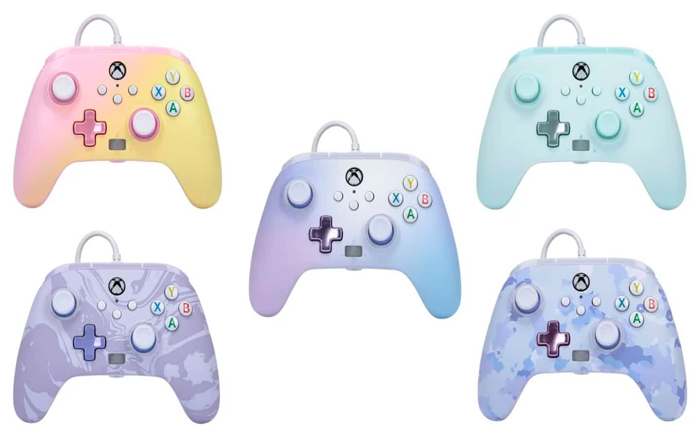 Xbox presenta una nueva y elegante gama de mandos alámbricos color pastel