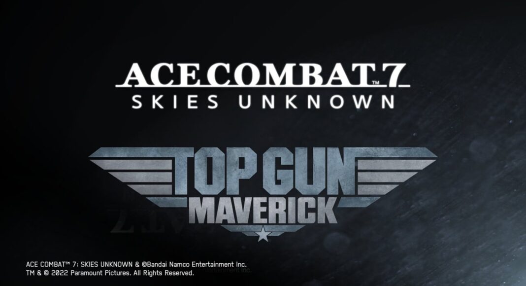 Ace Combat 7 Skies Unknown tendrá un DLC colaborativo con Top Gun Maverick, GamersRD