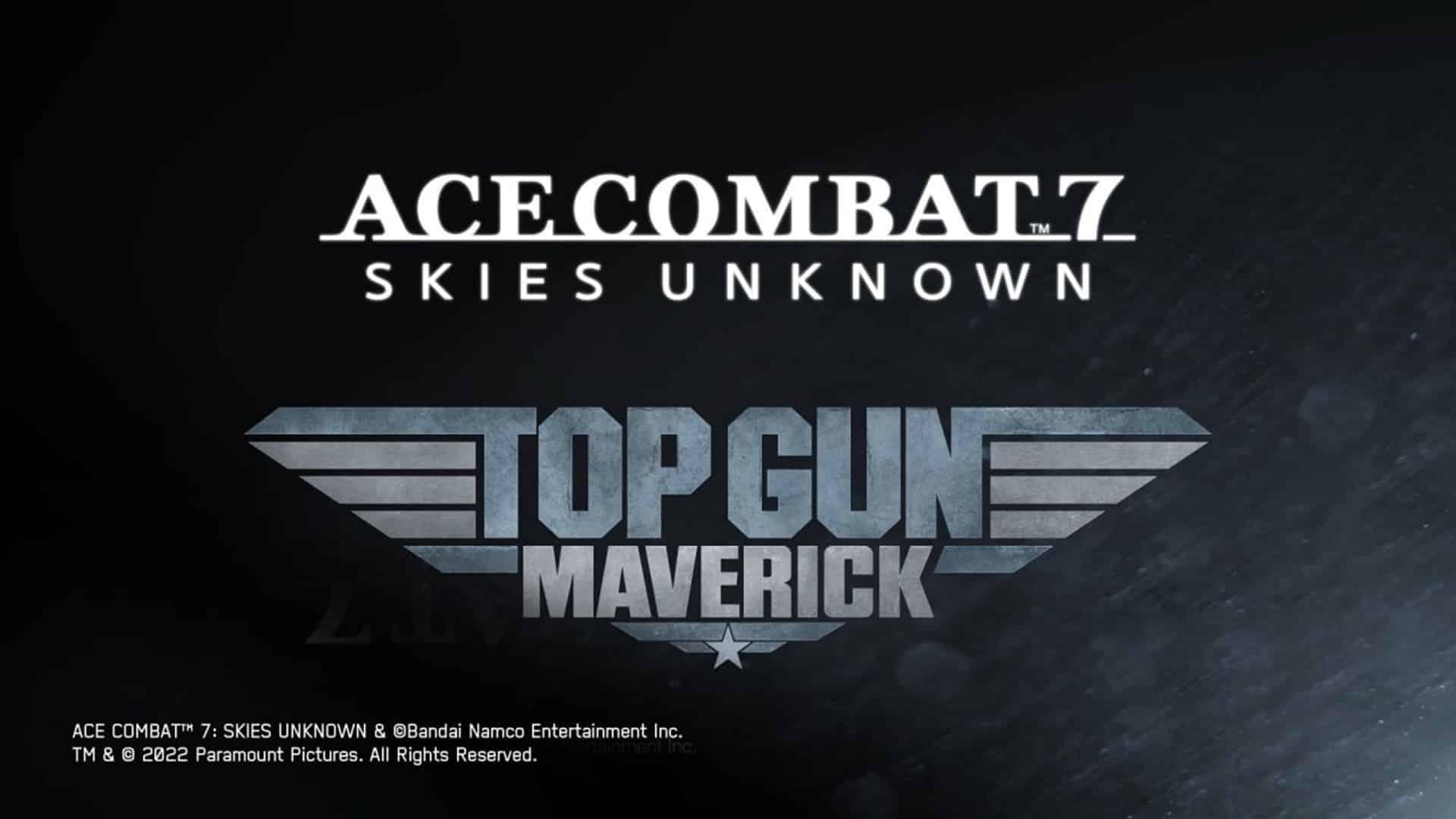 Ace Combat 7 Skies Unknown tendrá un DLC colaborativo con Top Gun Maverick, GamersRD