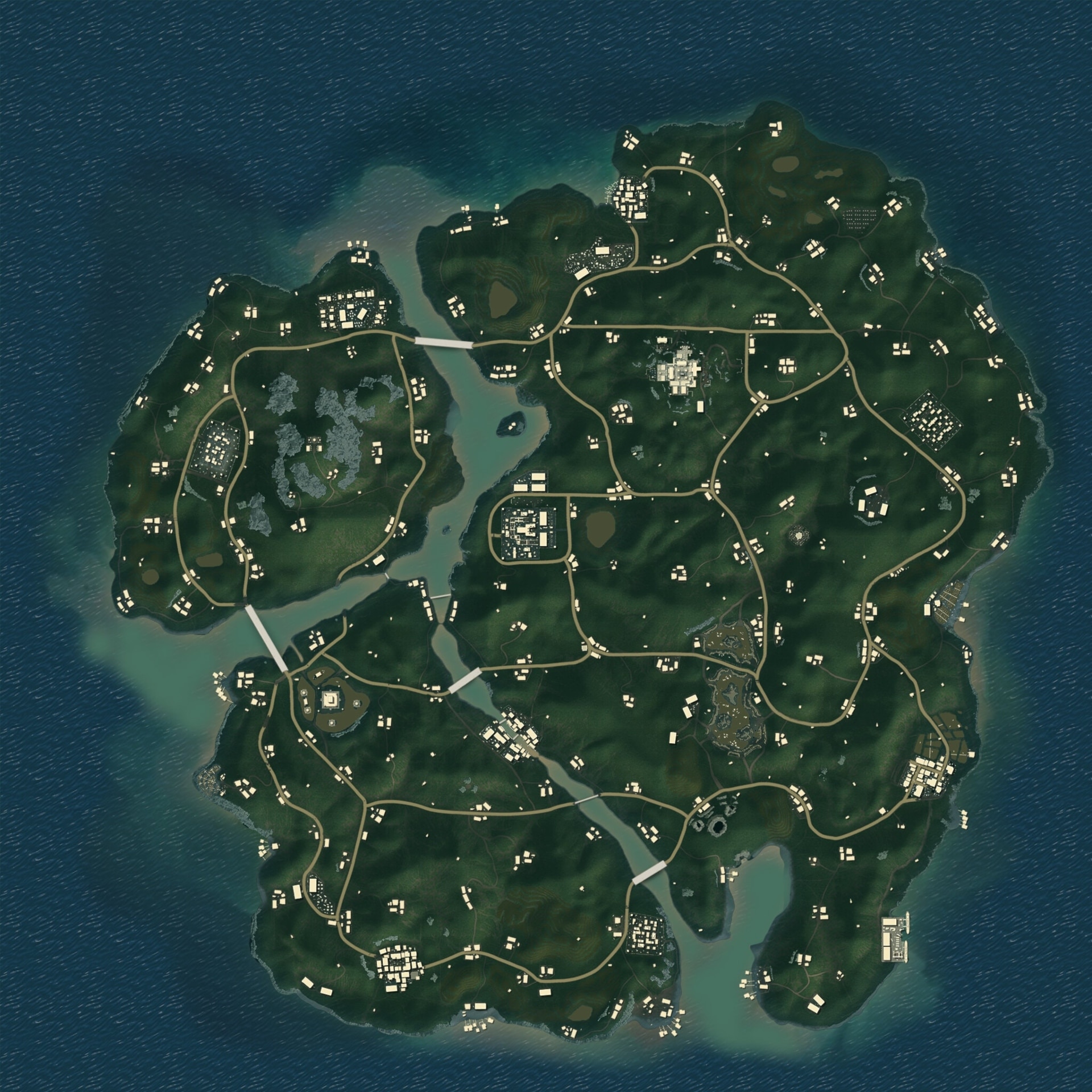 PUGB-Sanhok-clean-map-GamersRD (1)