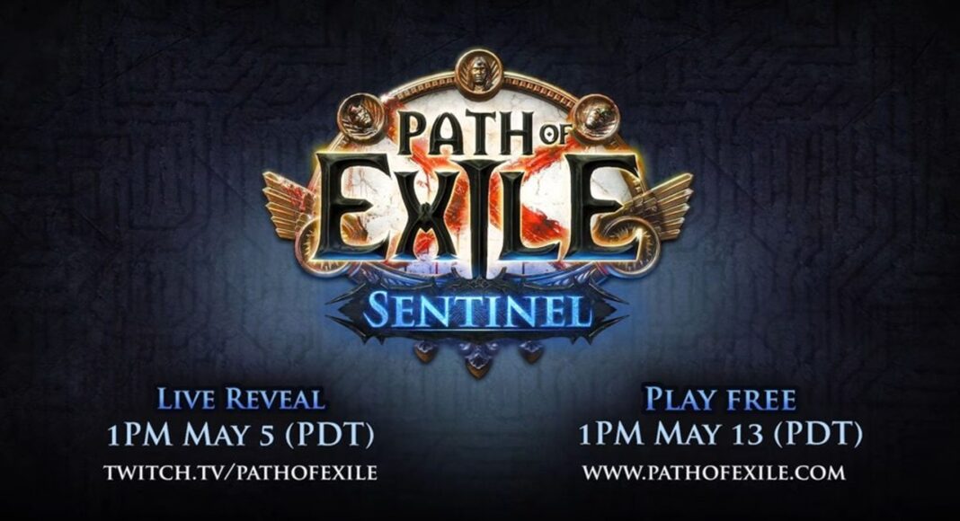 Path of Exile Sentinel anunciado, la revelación oficial será el 5 de Mayo, GamersRD