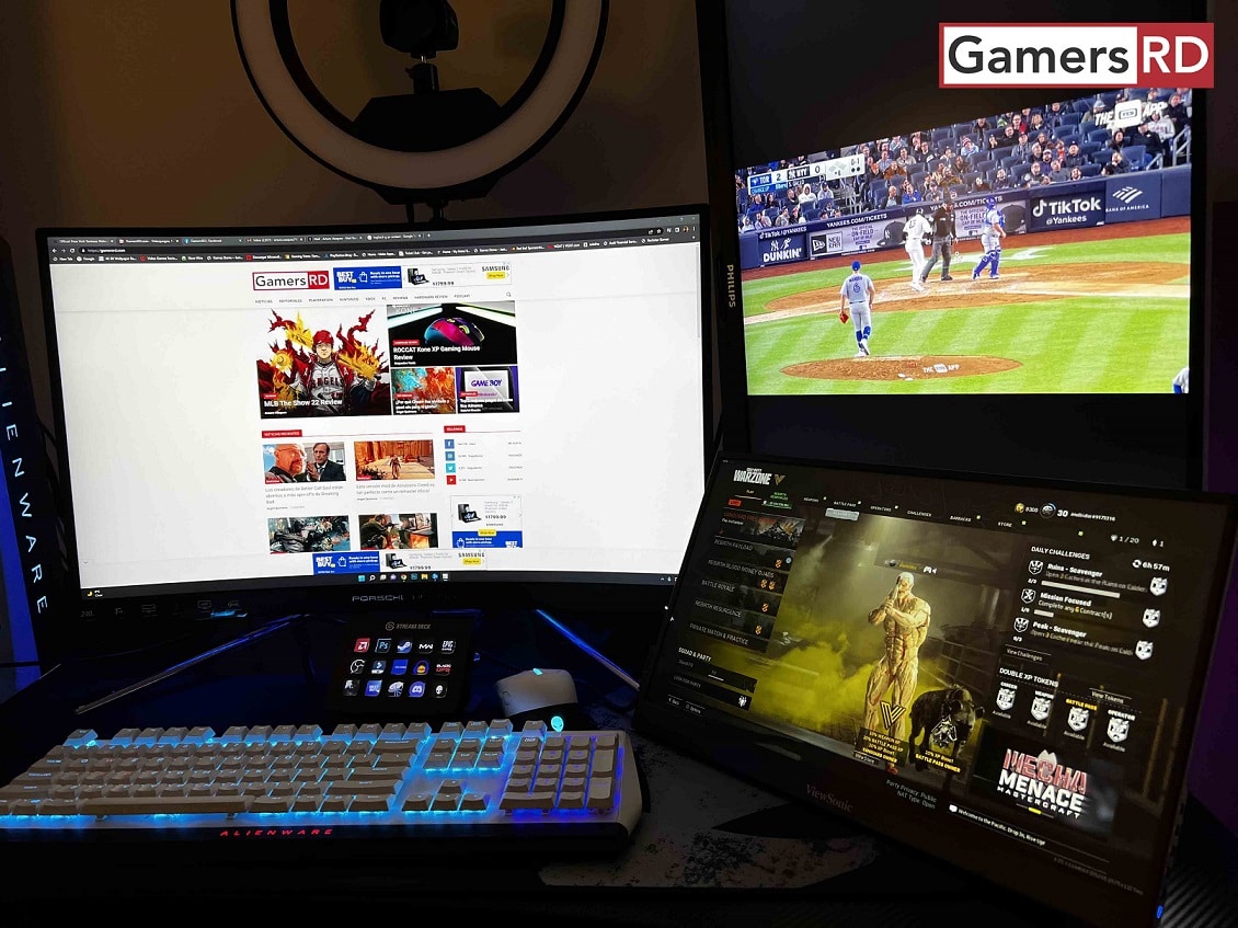 ViewSonic VX1755 Monitor Gaming Portátil Review, Call of Duty Warzone GamersRD