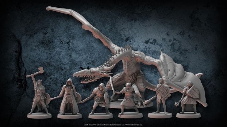 El juego de mesa Dark Souls revela nuevas figuras en miniatura, GamersRD