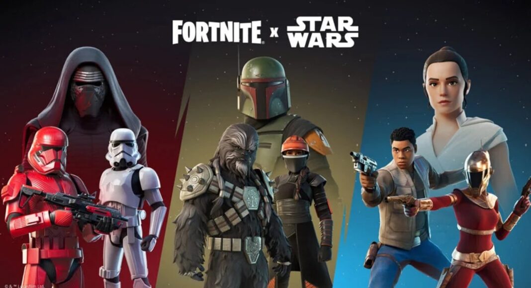 Fortnite trae de vuelta los atuendos y artículos de Star Wars durante dos semanas, GamersRD