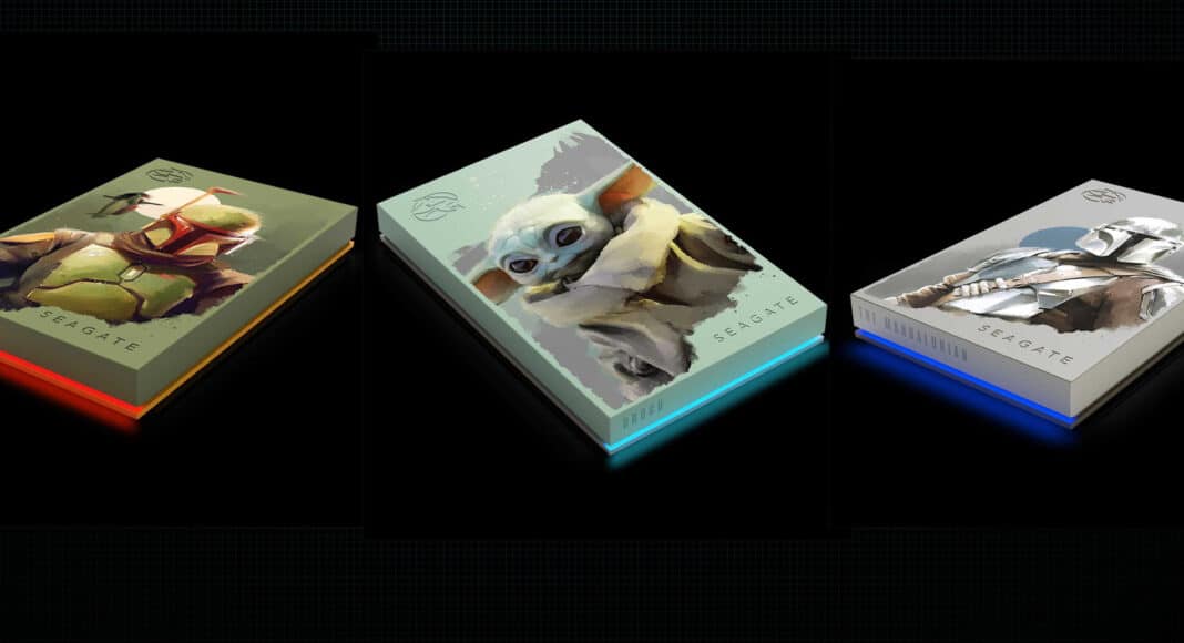 Seagate presenta los nuevos disco duros de colección Boba Fett, Grogu y The Mandalorian con temática de Star Wars, GamersRD