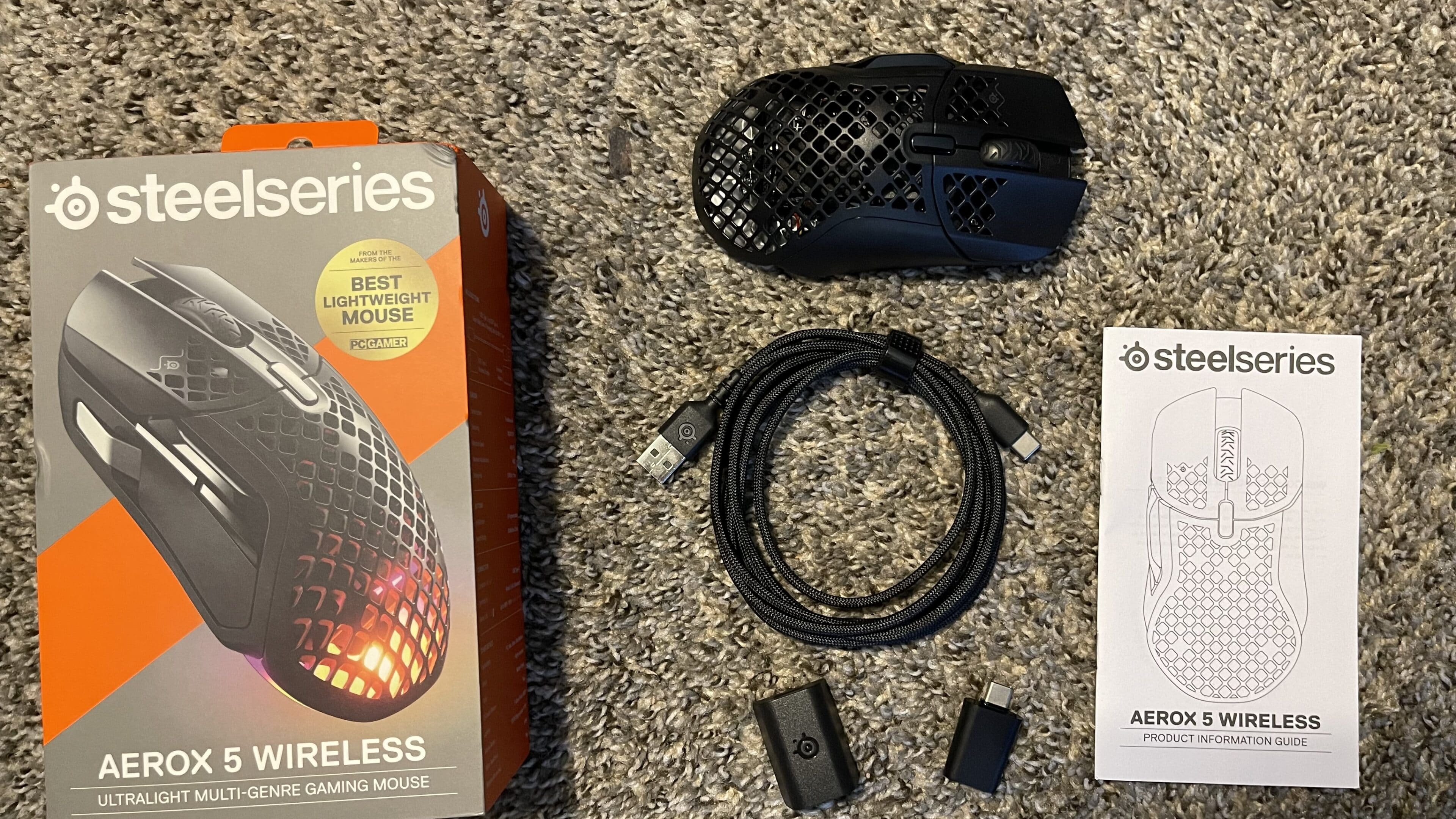 SteelSeries Aerox 5 Wireless Gaming Mouse Review GamersRD313343