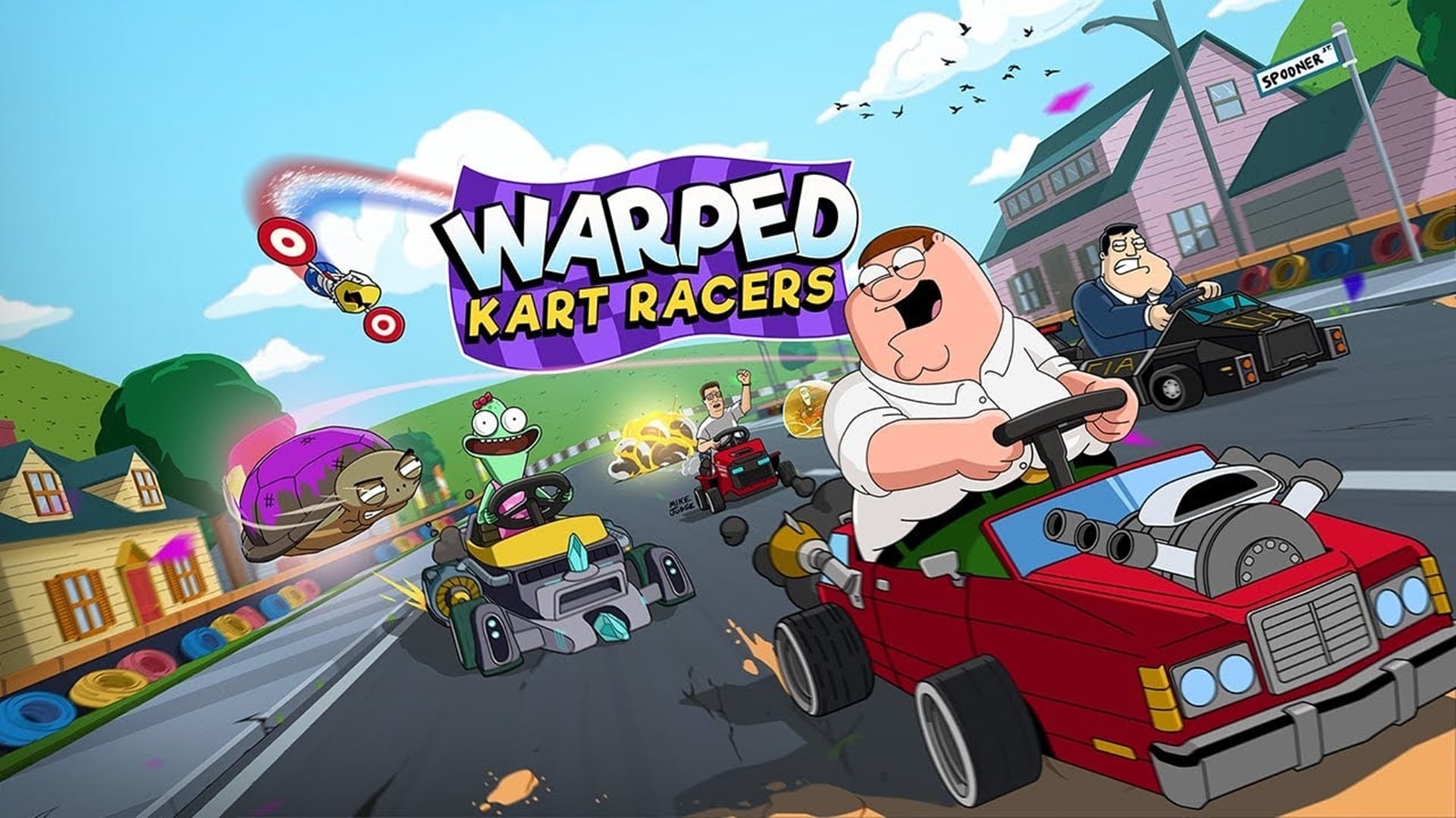 Warped Kart Racers es un nuevo juego de Karts con personajes de Family Guy y más, GamersRD