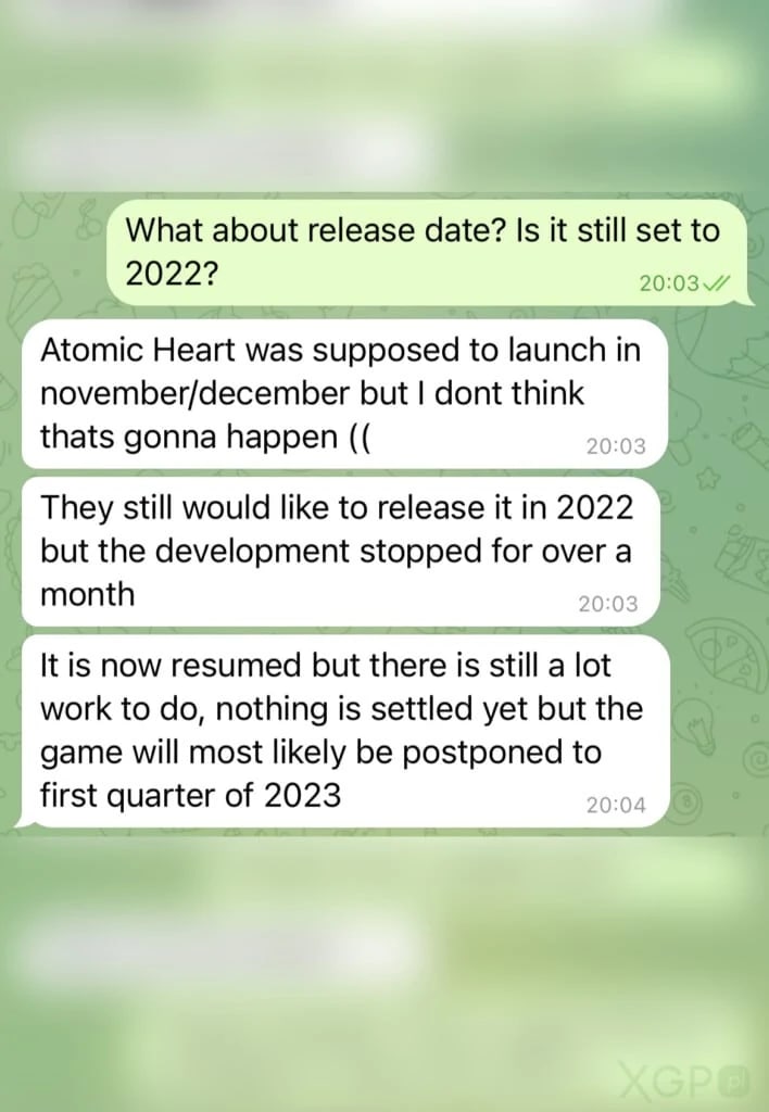 Atomic Heart: Los desarrolladores niegan los rumores del supuesto retraso, GamersRD