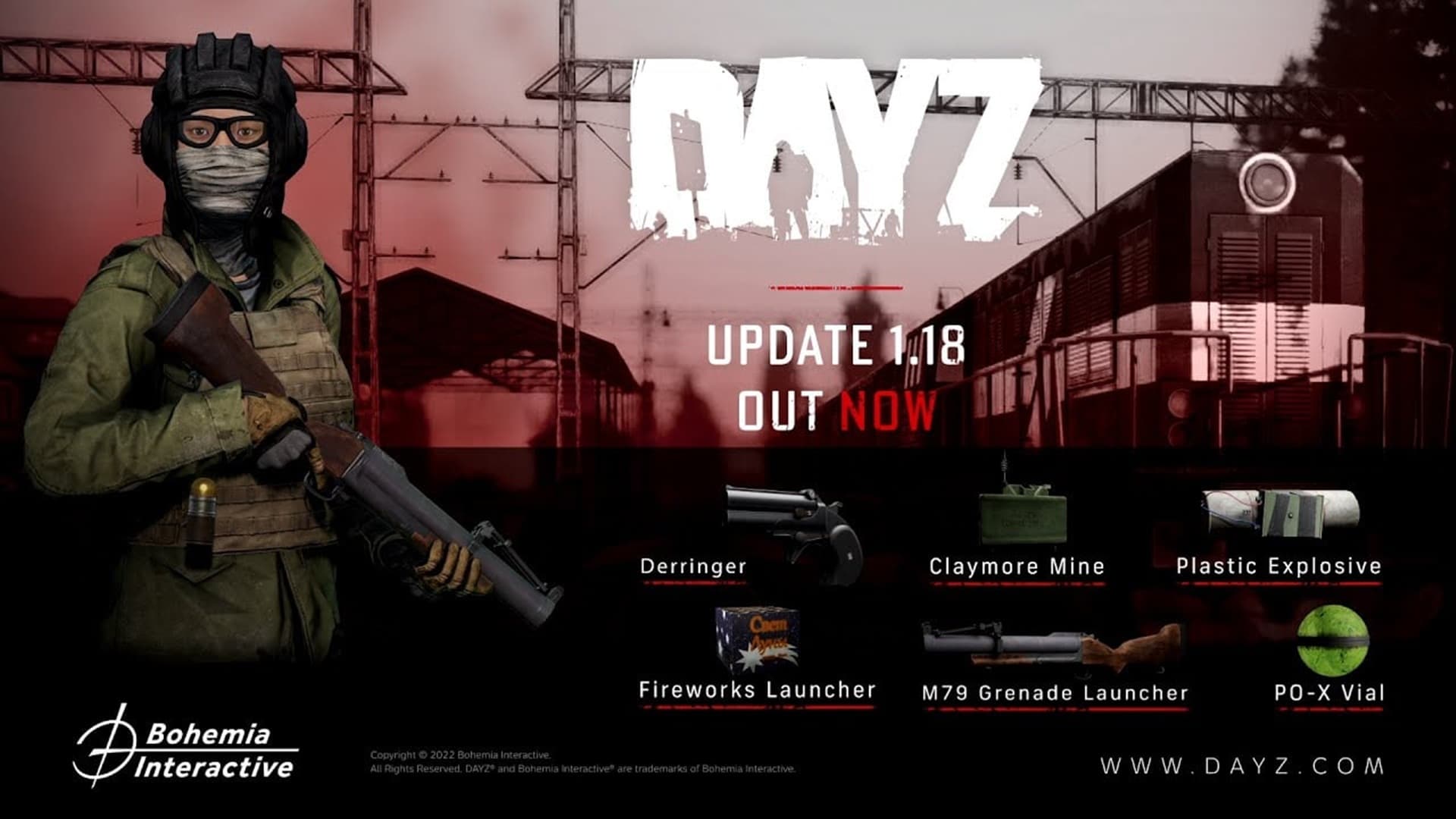 DayZ agrega fuegos artificiales y otros explosivos en la nueva actualización, GamersRD