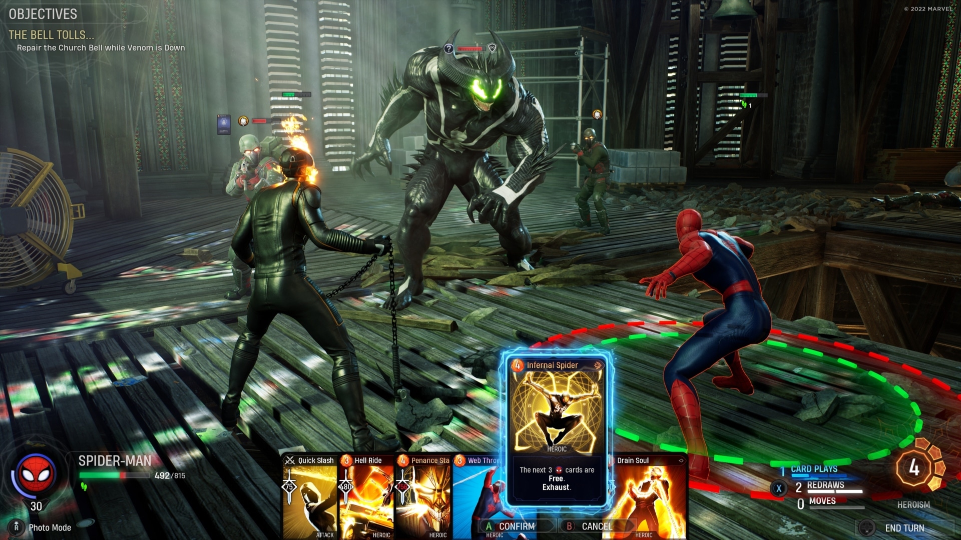 Marvels-Midnight-Suns-Screenshots-Spider-Man-vs.-Fallen-Venom-GamersRD (1)