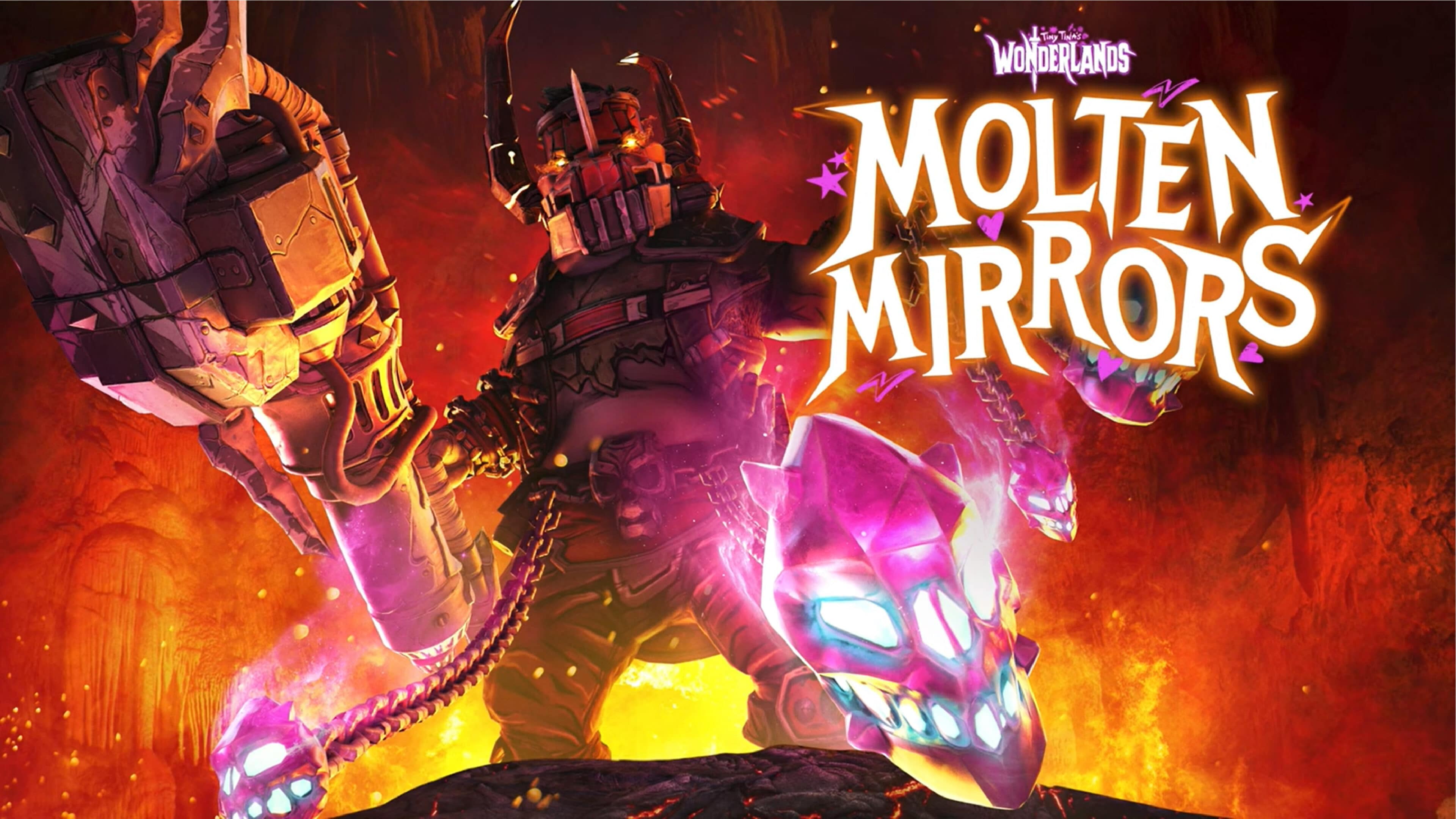 Tiny Tina’s Wonderlands ya tiene disponible su tercer DLC llamado Molten Mirrors